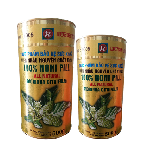Viên nhàu ( Noni ) Hương Thanh nguyên chất 100% hộp 500gr